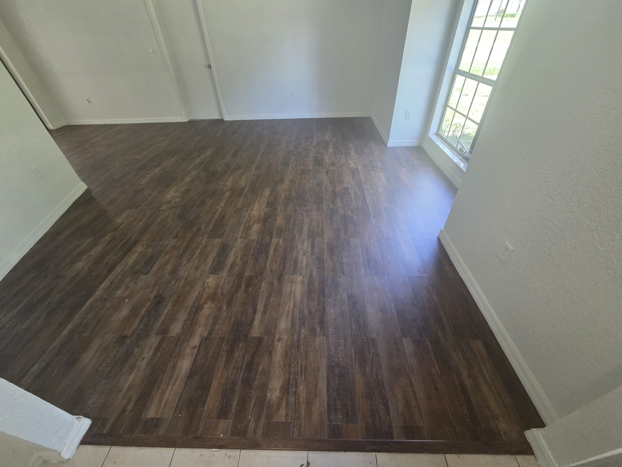 Hardwood flooring installation by To The Rescue LLC in Hernando County FL
