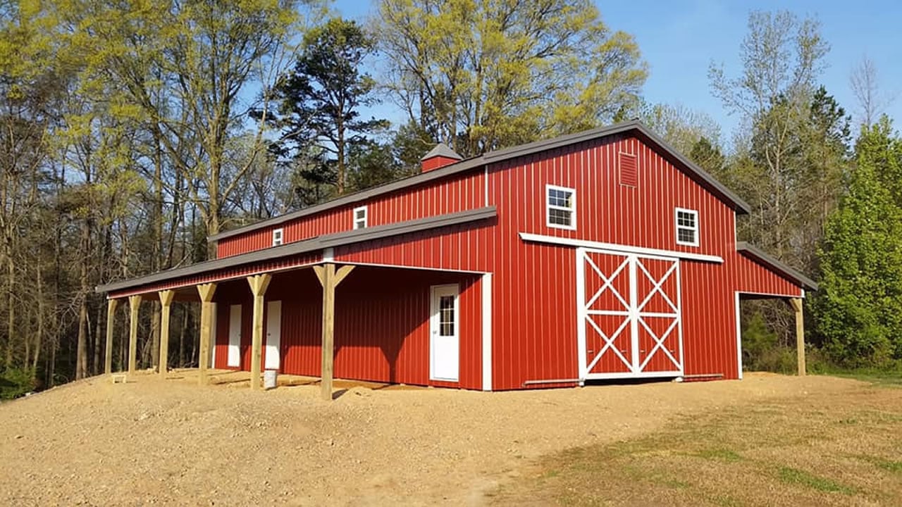 Pole barn construction in Hernando County FL